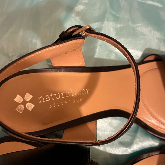 Naturalizer N5Contour Women’s Heel Sandals Size 7W - Picture 8 of 10